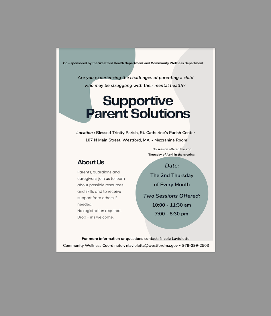 parent support, mental health, teens
